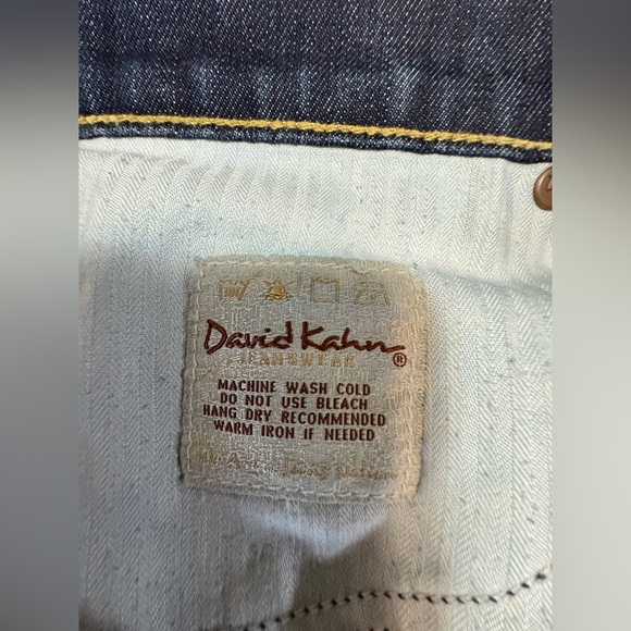 DAVID KAHN DENIM SEMI FLARE BOOTCUT JEANS - Picture 3 of 11